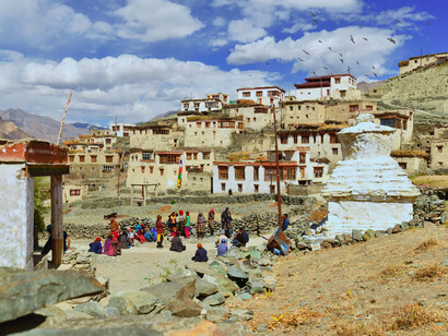 Kumic village, Zanskar, one of Ladakh's ecologically & culturally unique regions @ Ashish Kothari