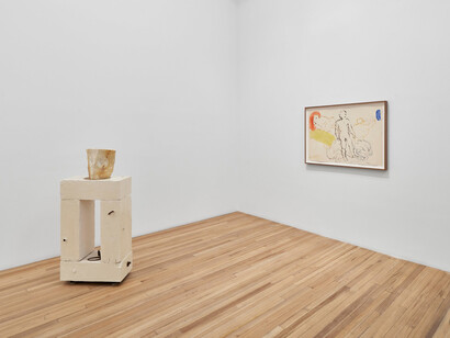 Oliver Lee Jackson, exhibition view. Courtesy of Andrew Kreps Gallery
