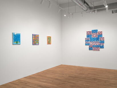 Isaac Tin Wei Lin, Intertwined infinities, exhibition view. Courtesy of Fleisher/Ollman Gallery