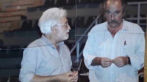 Guido Levi con Luca Ronconi 