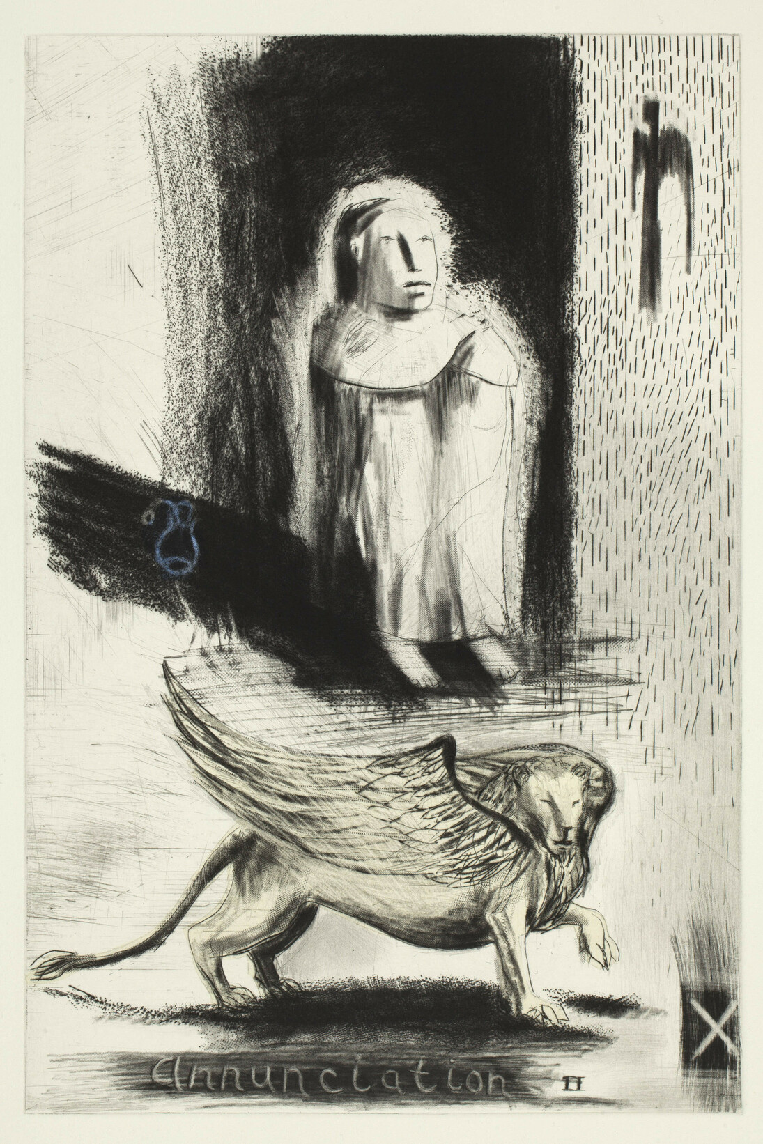 Deborah Bell, “Annunciation II”