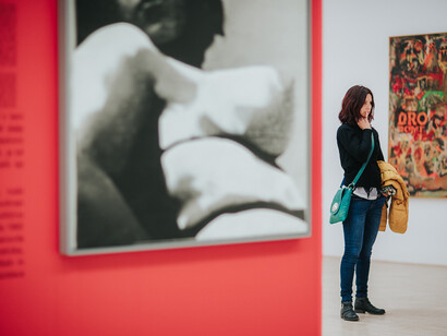 Boris Lurie and No!art. Courtesy of KGLU