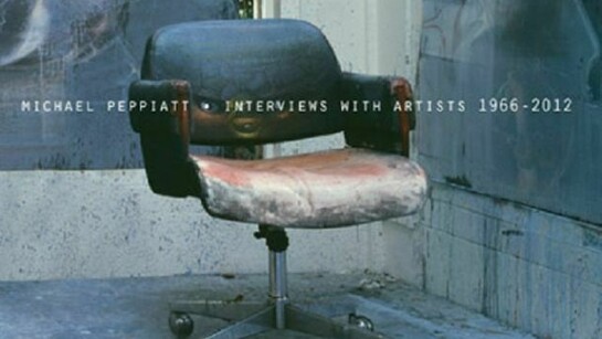 Cover image of the book "Interviews with Artists 1966 - 2012" by Michael Peppiatt