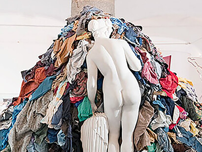Michelangelo Pistoletto, Venus of the Rags, 1967. Courtesy of the artist and Simon Lee gallery, London