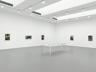 Alice Neel. Uptown, Exhibition view. Courtesy of David Zwirner