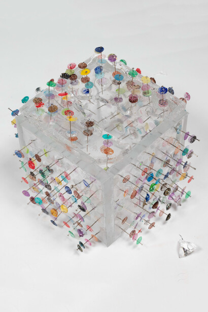 Valerie Huhn, What do I do with all this love. Courtesy of Ivy Brown Gallery