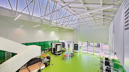 Area Linea Pilota BI-REX vista dall'alto