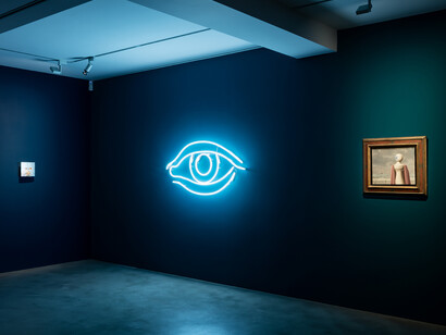 Laurent Grasso: The Panoptes Project at Olivier Malingue, London. Photo: Marcus Peel. 
