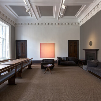 Callum Innes, Four, exhibition view. Courtesy of Ingleby Gallery