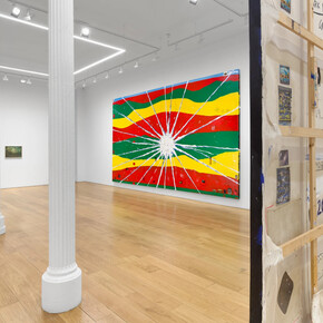 Chris Martin, Speed of light, exhibition view. Courtesy of Timothy Taylor