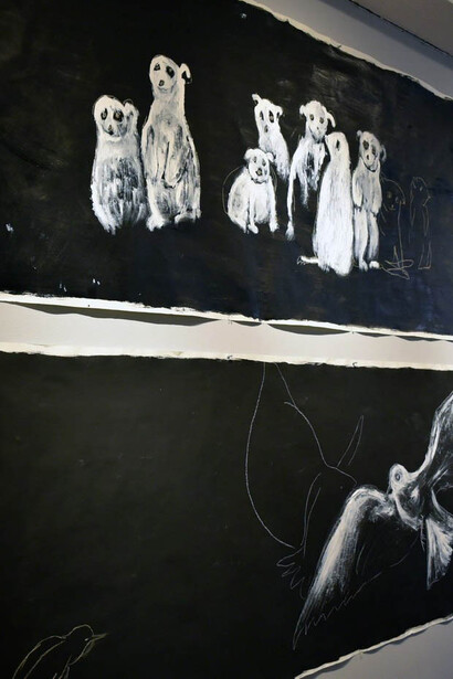 On the Wall: Vija Doks. Courtesy of Carter Burden Gallery