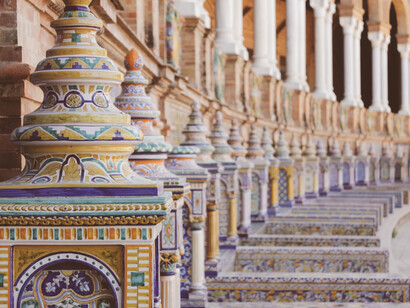Detail of Plaza de España 