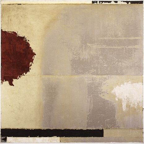 Luca Serra, Cuento Chino, 2015, calco in gomme e caucciù acrilici su tela, 120 x 120 cm