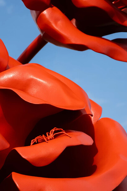 Will Ryman, Shanghai 6, exhibition view. Courtesy of Parrish Art Museum