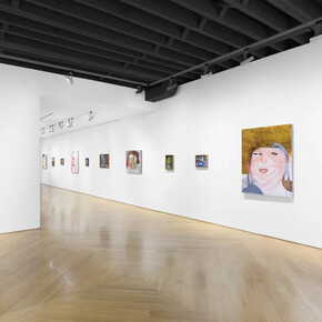 Margot Bergman, Rogues gallery, exhibition view. Courtesy of Anton Kern Gallery