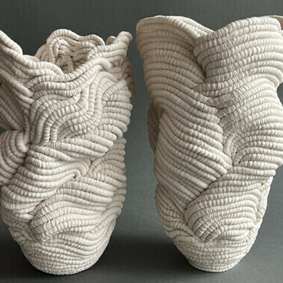Lea Kaplan, Crewel + swepentine + ruche