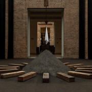 Luana Vitra, White flag, exhibition view. Courtesy of Pinacoteca