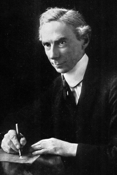 Fotografia di Bertrand Russell nel 1916