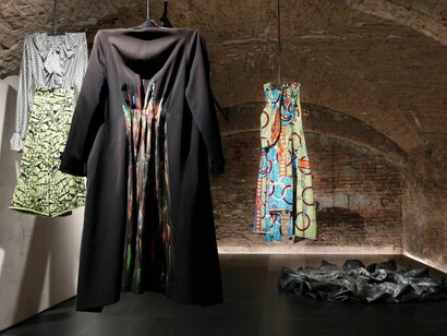 Sissi, Vestimenti, Palazzo Bentivoglio, Bologna, foto Okno Studio