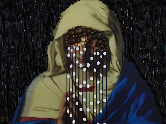 Saya Kubota, "Material Witness #2", 2015, SWAROVSKI MARCASITE, mixed media © Saya Kubota, supported by SWAROVSKI GEMS™ 