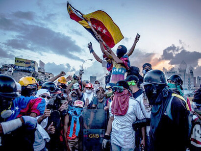 Political unrest following the coup d'état in Venezuela