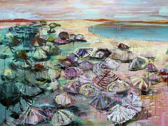 Christina Shurts, By Land and By Sea, My Fair Weather Friend (2013), 48x66