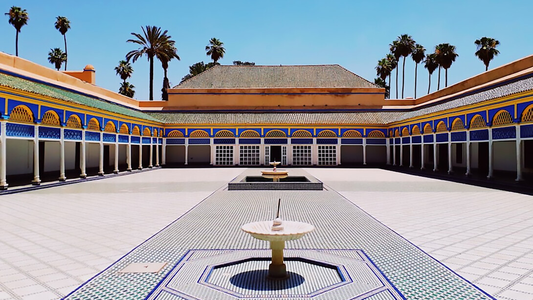 Discover the enchanting Monastery in Marrakesh, Morocco, symbolizing the remarkable religious tolerance within the country, fostering unity and diversity