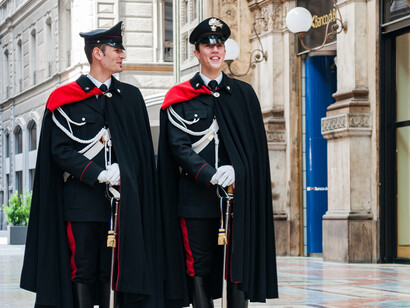Carabinieri in alta uniforme