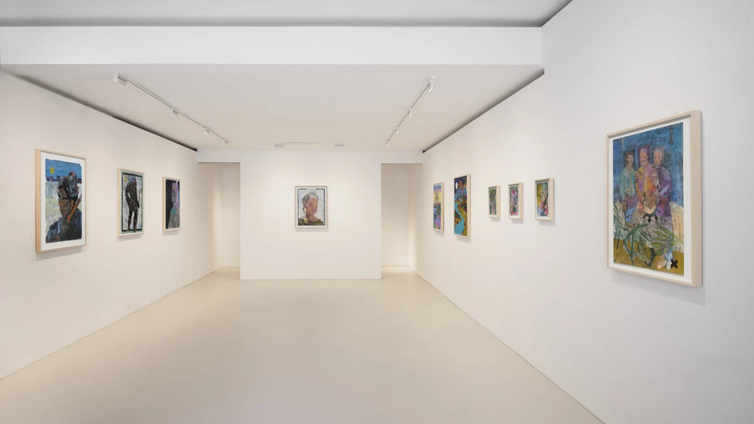 Deanio X, Atlantic aurora, exhibition view. Courtesy of Palo Gallery
