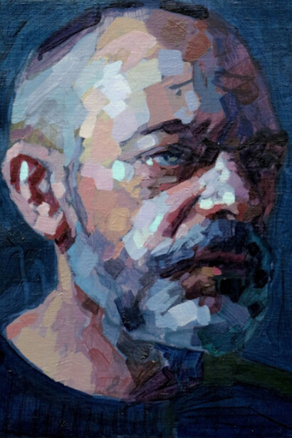 Laurent Dauptain, Autoportrait (1942), 2017. Courtesy of Hugo Galerie 