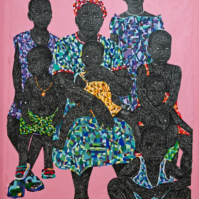 Tyna Adebowale, After Idibah Street #motherwombseries (detail), 2025. Courtesy of Ellen de Bruijne Projects