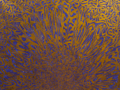 Mohammad Bozorgi, Shower of Healing, 2014, Acrylic on canvas, 150 x 210 cm