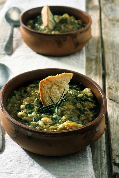 Ribollita mit bohnen