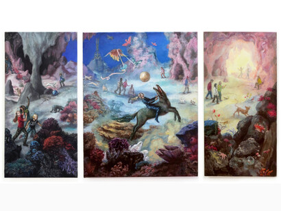 Kristy Gordon, The Crossing. Courtesy of the artist and Grenning Gallery