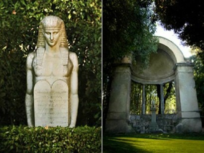 Monumenti funebri al Giardino Torrigiani