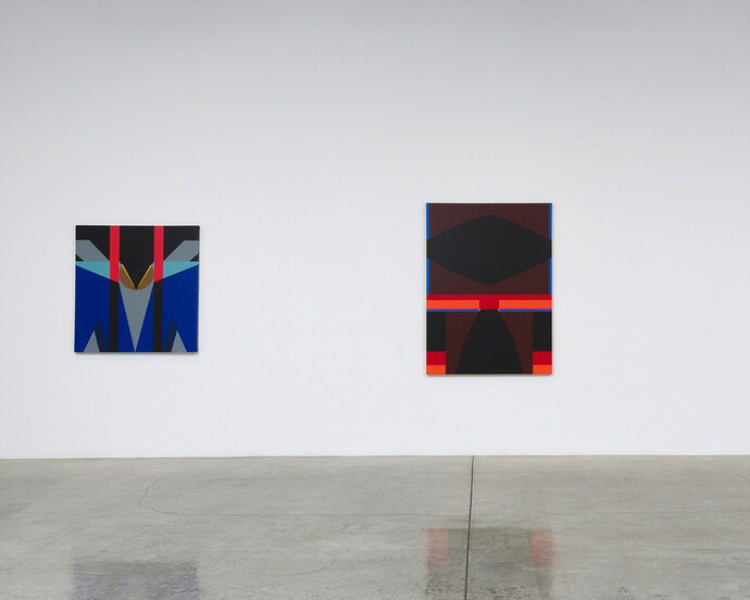 Fanny Sanín, Exhibition view. Courtesy of L.A. Louver