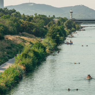 The Danube island. 13 miles of freedom. Courtesy of Wien Museum