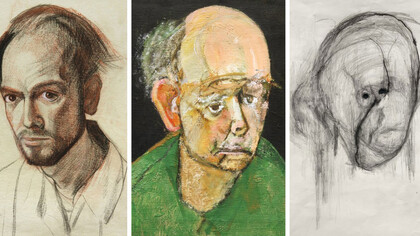 U.K. based artist William Utermohlen's self portraits, documenting his suffering of Alzheimer’s disease over a 5 year period 