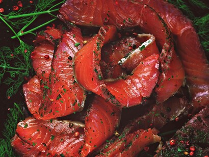 Raw fish from New Zealand