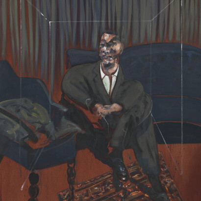 Francis Bacon, A seated figure (detail), 1961. Courtesy of Tate. © Estate of Francis Bacon c/o Pictoright Amsterdam, 2025