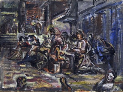 Emilio Vedova - Interpretazione dal Tintoretto, 1938