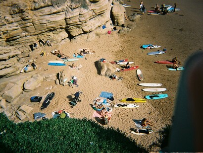 Praia em Agadir, Marrocos