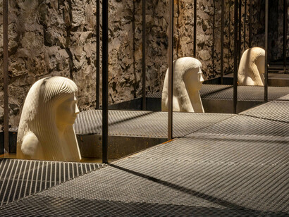 Azza El Siddique, Echoes to omega, exhibition view. Courtesy of Mattress Factory