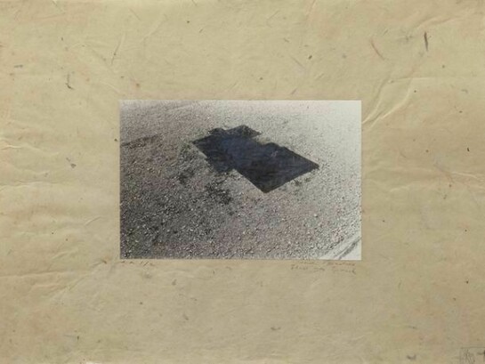 Heidi Bucher (1926-1993), Untitled , Undated, Photo-print with mother-of-pearl, 54 x 39 cm