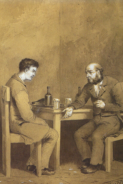 Raskólnikov e Marméladov