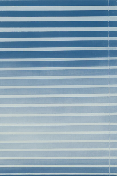 Sarah Pater, Blinds (mid-day), 2015, Oil on canvas, 20 x 16 in.
