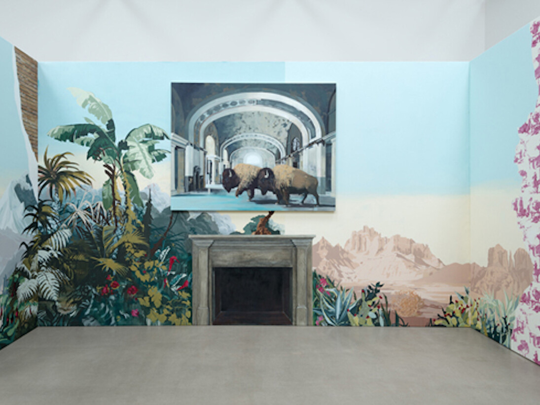 Melora Kuhn, The Drawing Room, Exhibition view, courtesy Galerie EIGEN + ART Leipzig/Berlin

