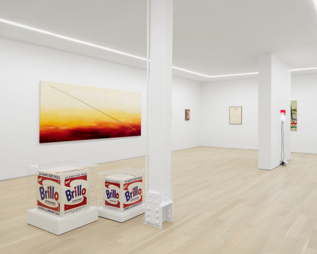 Words Without Thoughts Never to Heaven Go. Courtesy of Almine Rech Gallery