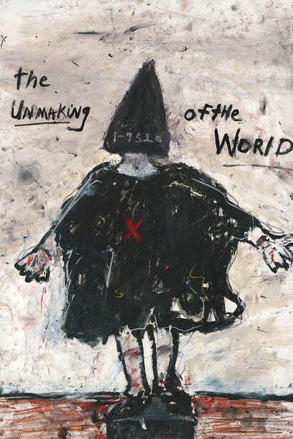 John Scott, The Unmaking of the World, 2008, Mixed media on paper, 127 x 96.5 cm, 50 x 38 in
(AFG 53516) (Paintings, Drawings and Pastels), Courtesy of the artist and Flowers Gallery, London/New York
