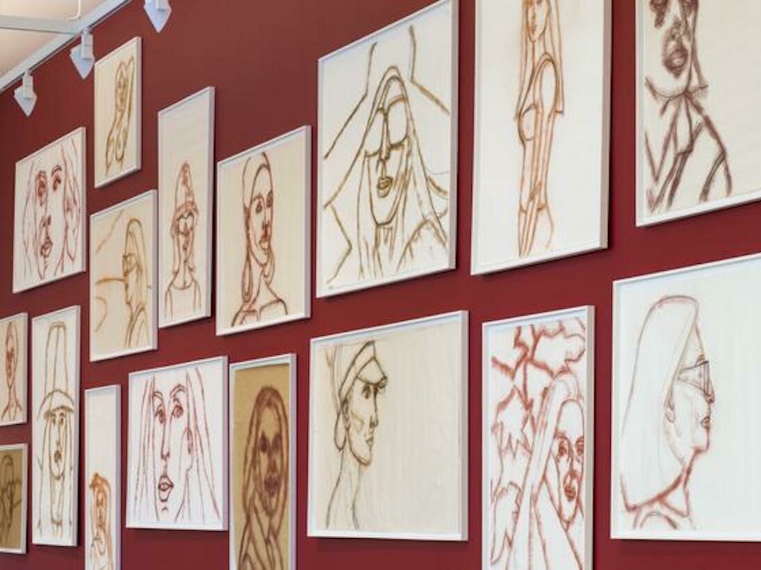 Alex Katz, Exhibition view. Courtesy of Galería Javier López 